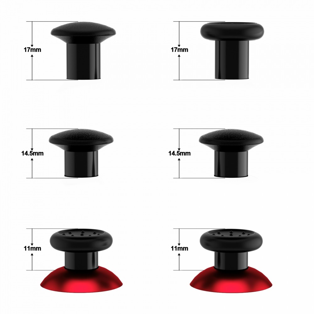 ThumbsGear Interchangeable Ergonomic Thumbstick for PS5 ＆ PS4 All Controller