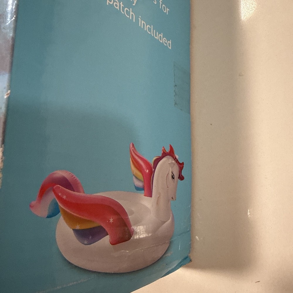 Intex Mega Pegasus One Island Inflatable Pool Float. Unicorn Beach Inflatable