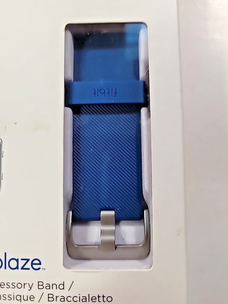 New Fitbit Blaze Activity Tracker Small Blue Classic Accessory Band FB159ABBUS