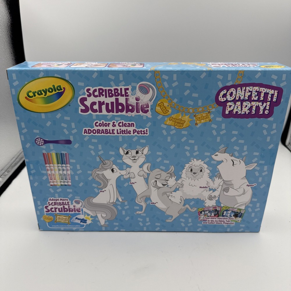 Crayola Scribble Scrubbie, Confetti Party Pack