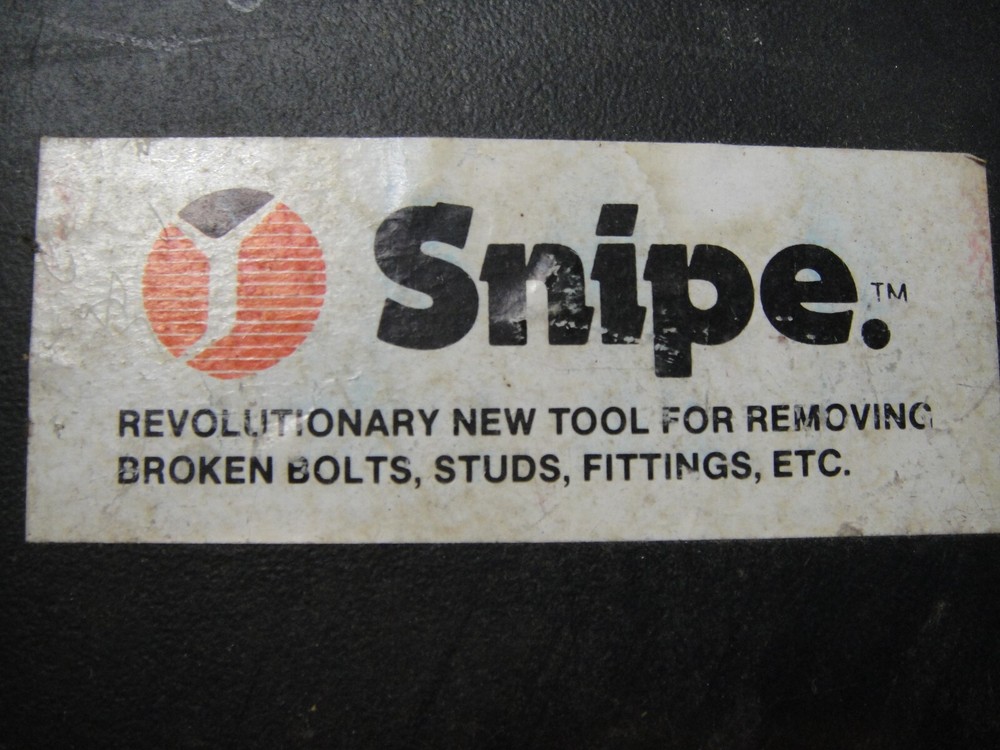 Snipe Broken Bolt and Pipe Extractor Set Rare