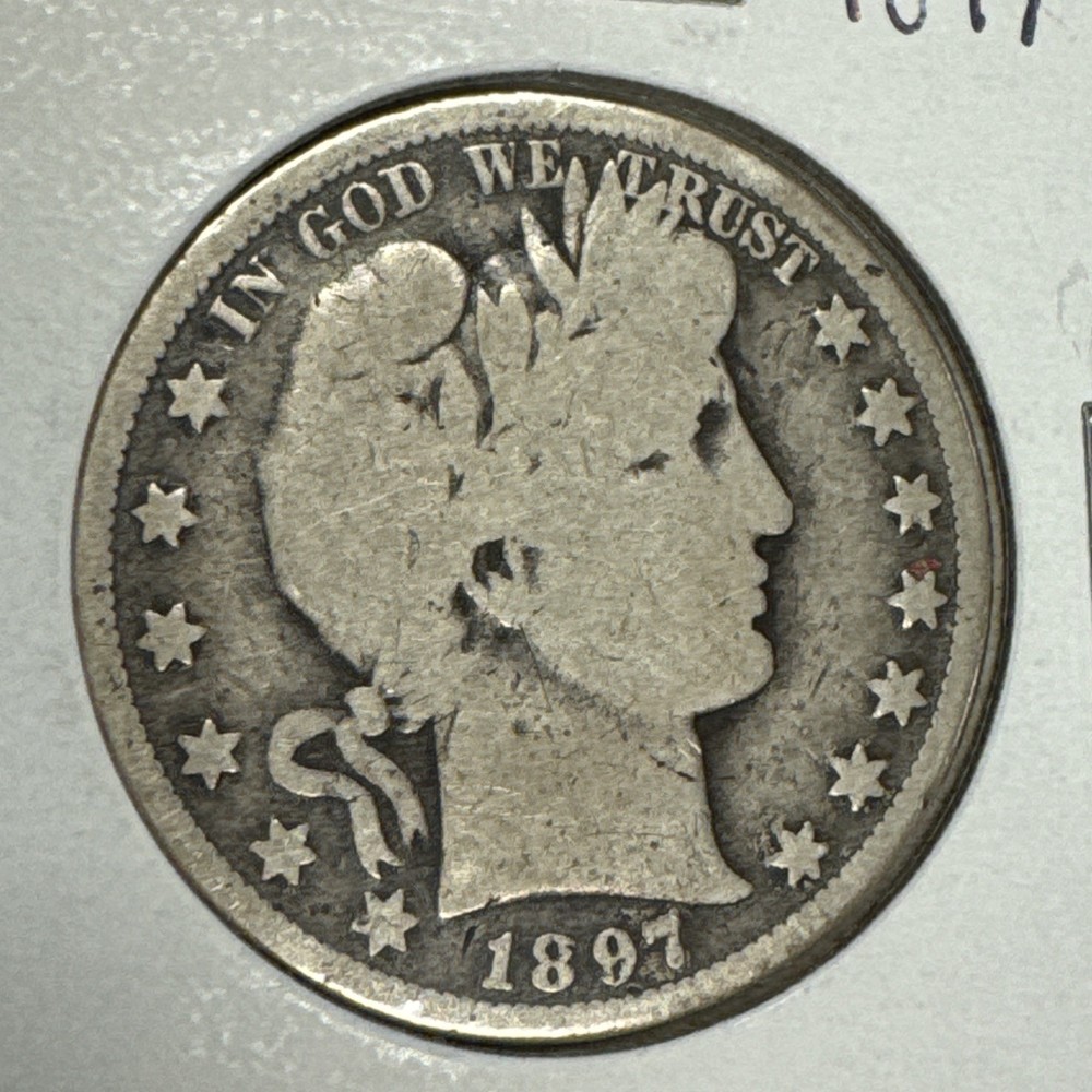 1897-O Barber Half Dollar