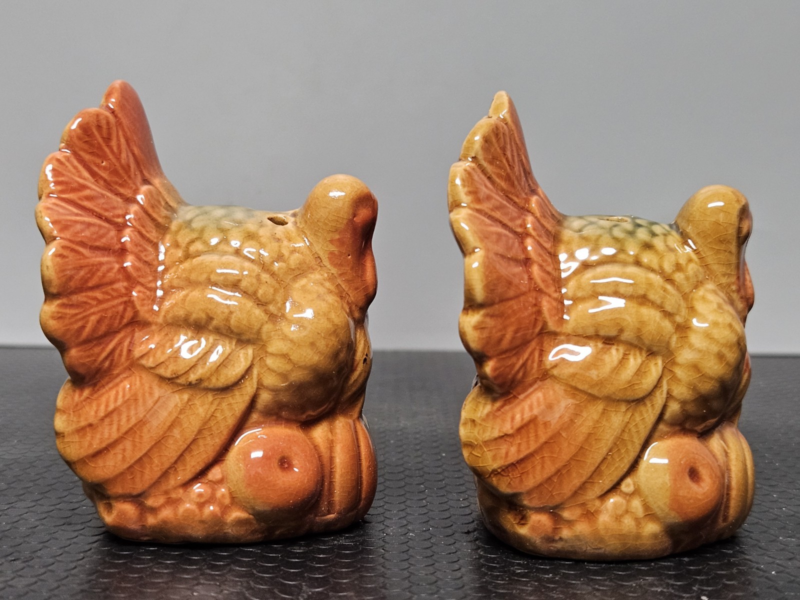 Thanksgiving Turkey Salt And Pepper Shakers Set- Home Accents