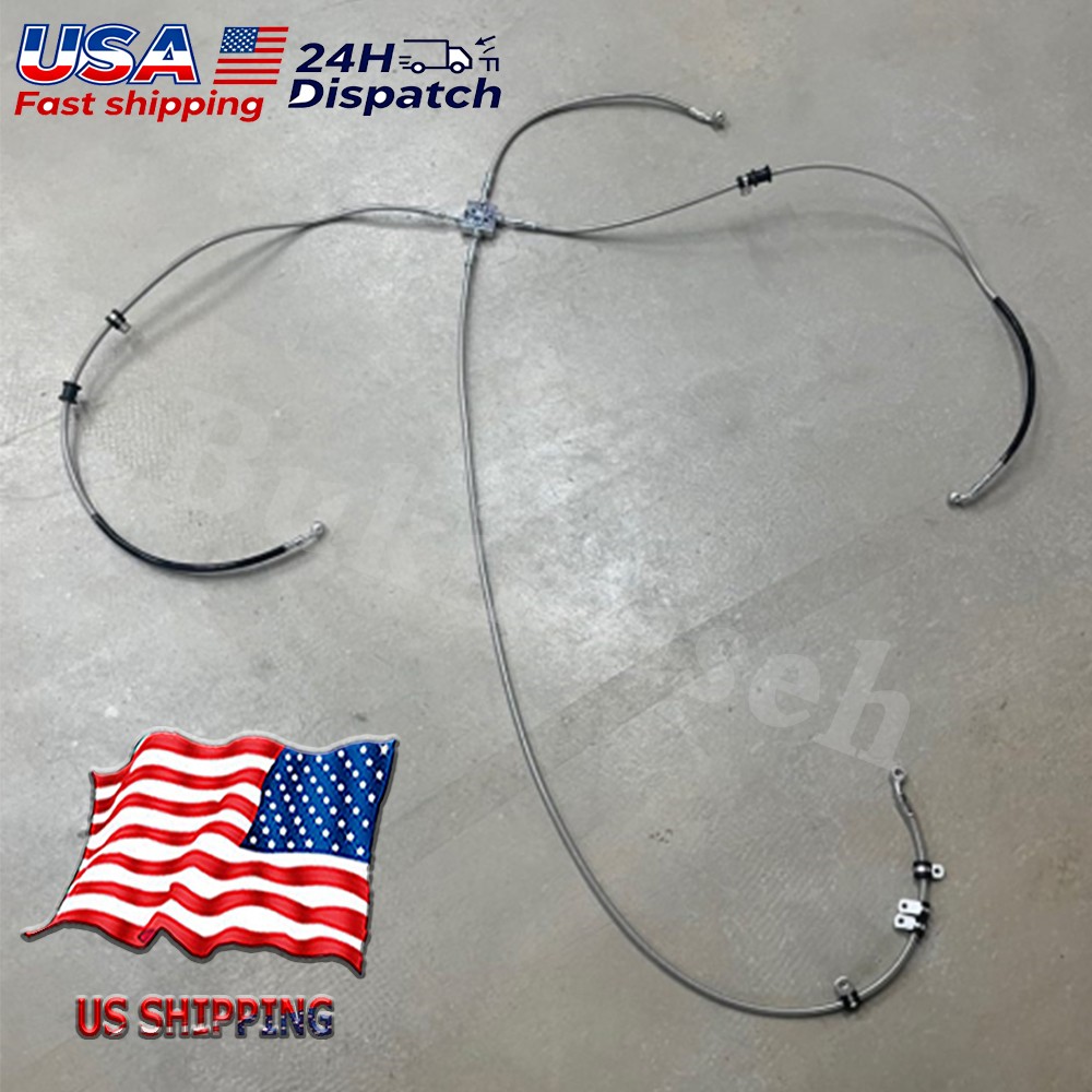 For Can-Am Outlander 450 800 850 1000 1000R Front Brake Hose Line 705601519 USA