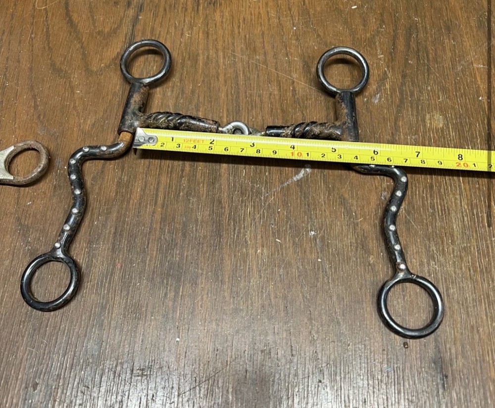 5" western corkscrew S shank Western Shank Bit