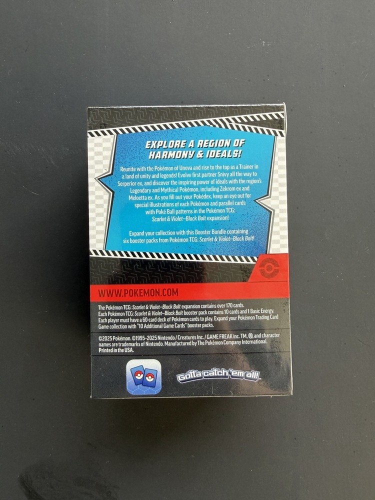 Black Bolt Booster Bundle FACTORY SEALED