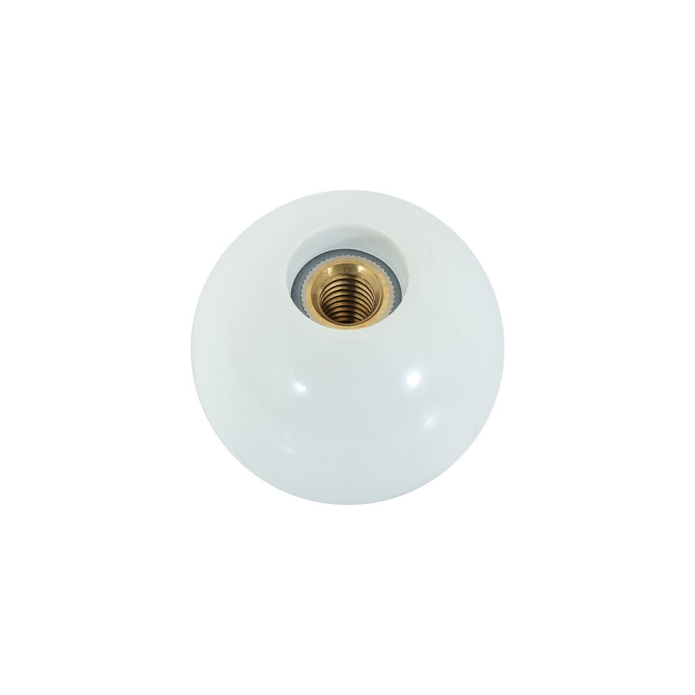 1630025 Hurst Shift Knob - 5-Speed Pattern - White