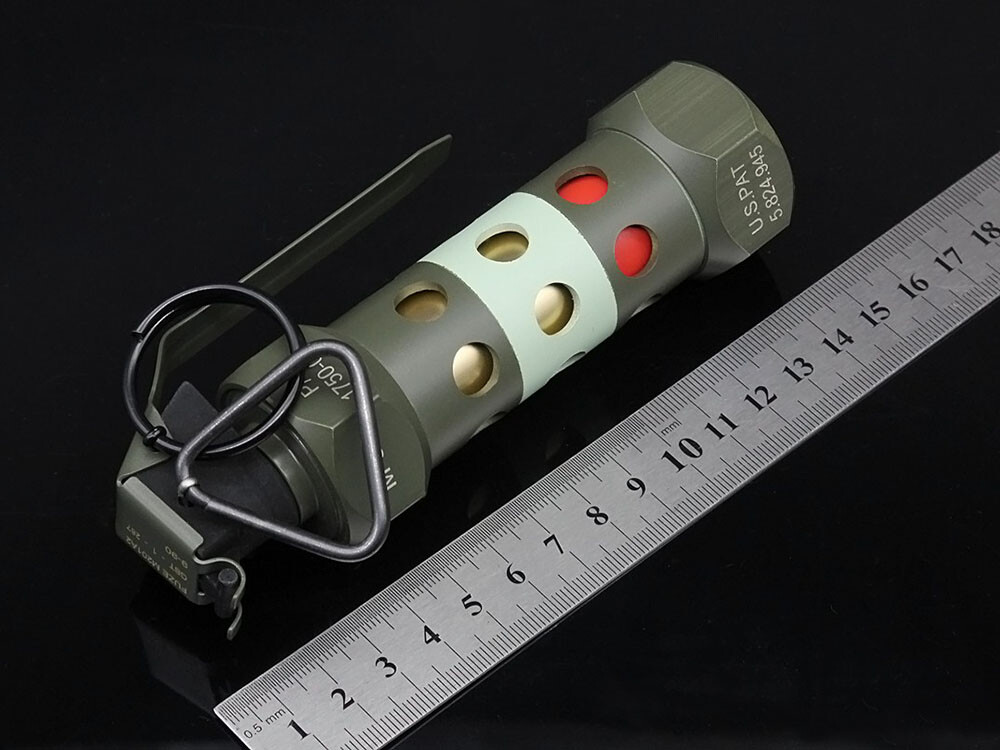 Cosplay Toy Model Paintball Game Flash Bang Dummy No function Metal