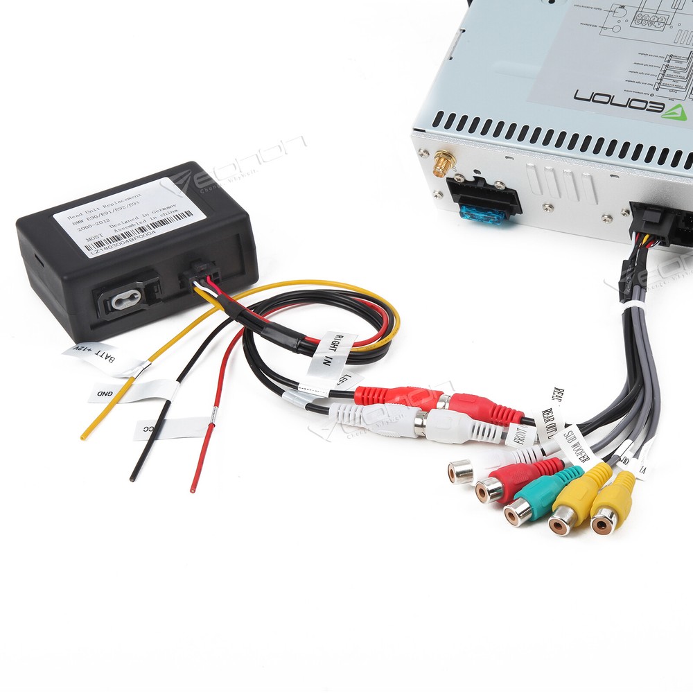 Optical Fiber Decoder Box For BMW 3 Series E90-E93 M3 Car Stereo OEM E92 A0581 W