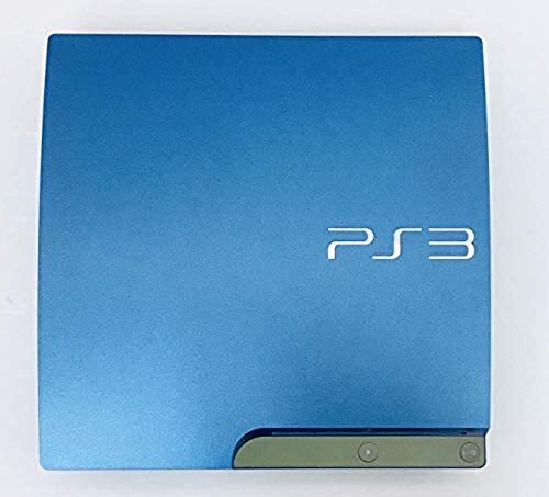 PS3 Console System 320GB Splash Blue game Console with Dualshock3 ,cable