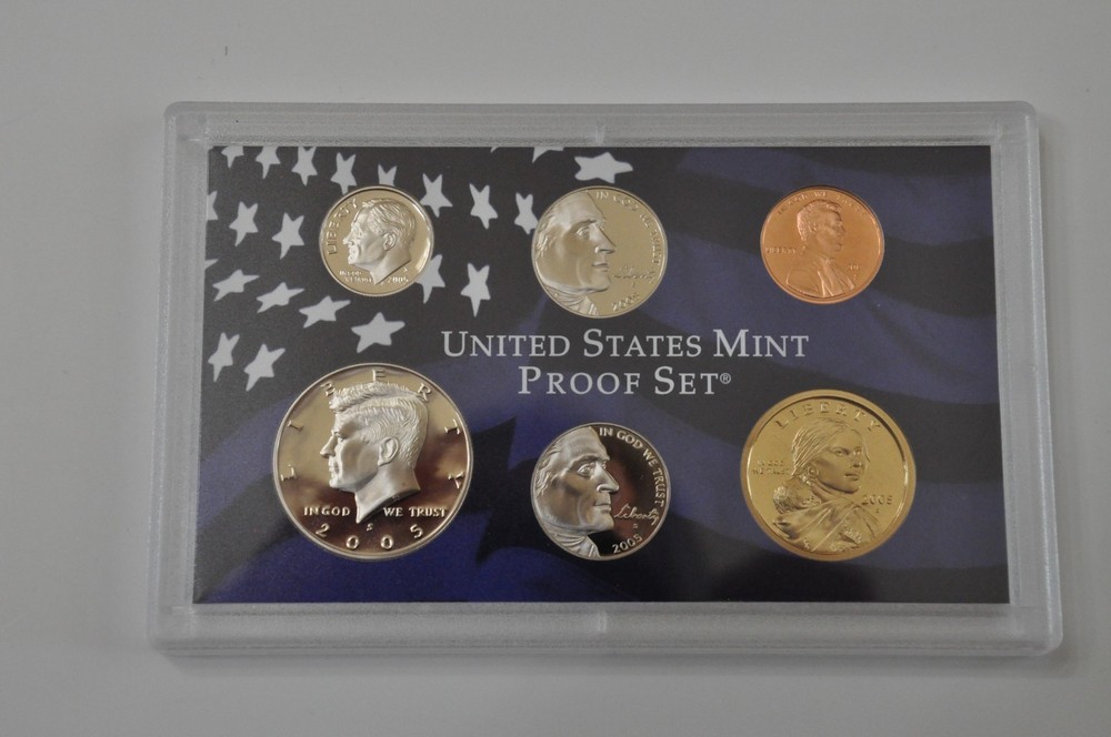 2005 S US Mint Proof Set OGP & COA 11 coins