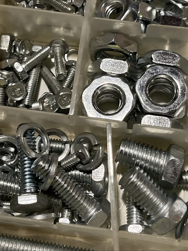 NOS Performance Tool Zinc Nut/Bolt Assortment OEM Replacement Kit