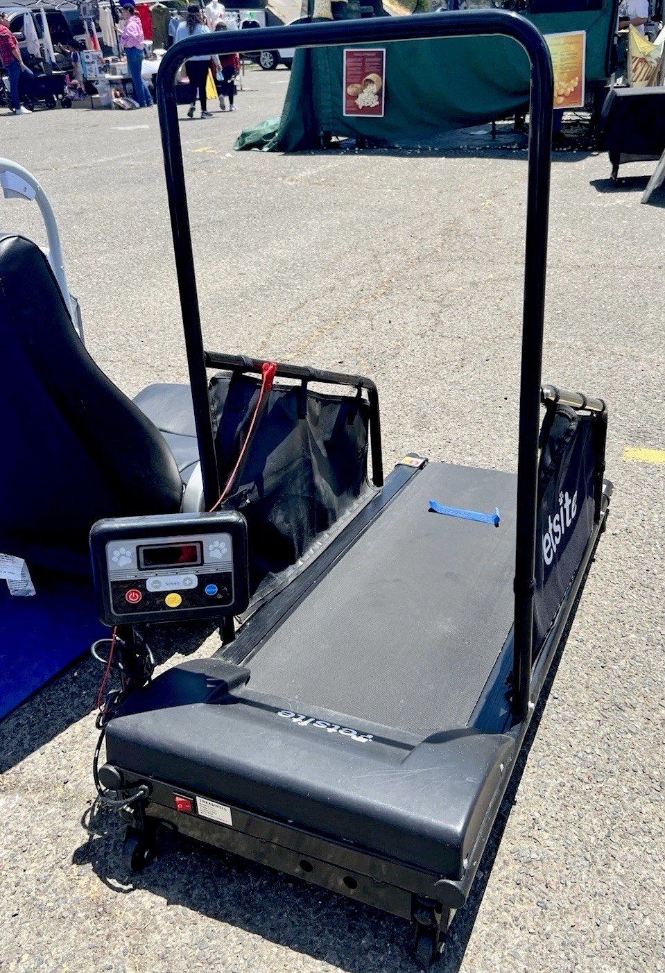 PETSITE Dog Treadmill Pet Running Machine for Small Medium Dogs