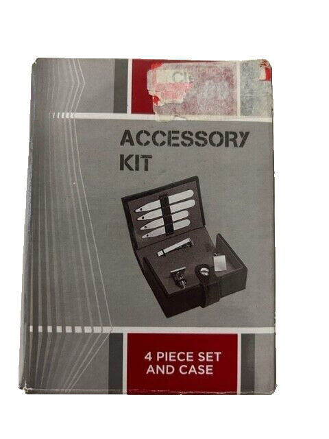 Men's Accessory Kit - 4 Pc. Set and Case - NEW, FREE SHIPPING