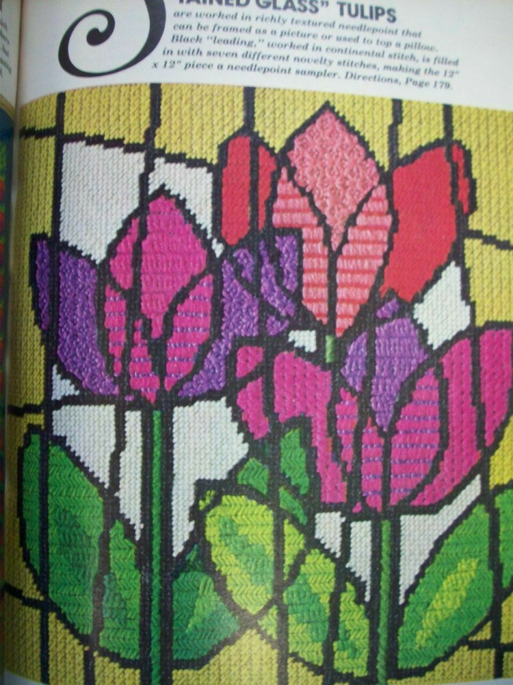 VTG McCall's Needlework & Embroidery Encyclopedia stitches techniques patterns