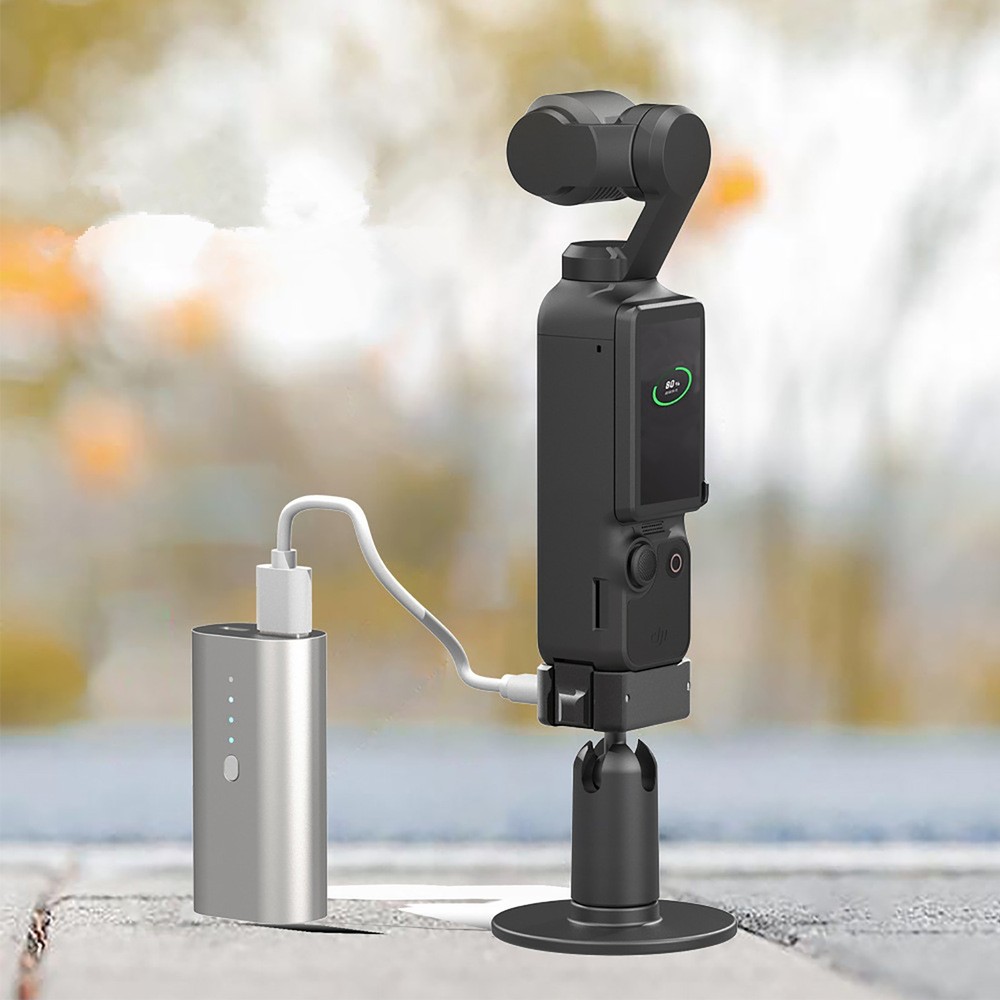 Type-C Charging Base Mount Adapter for DJI OSMO Pocket 3 Camera Accessories