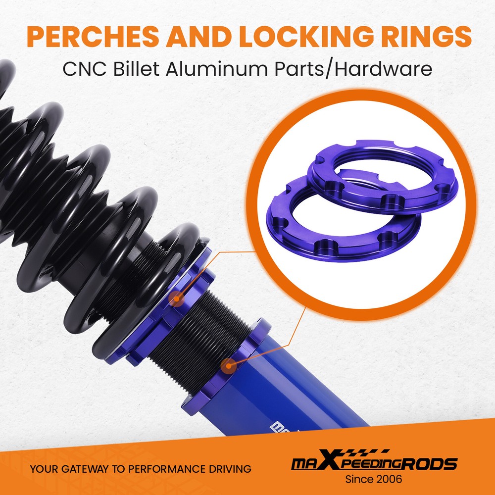 Assembly Coilover Kits for Honda CR-V 1996-2001 Adjustable Height Shocks Struts