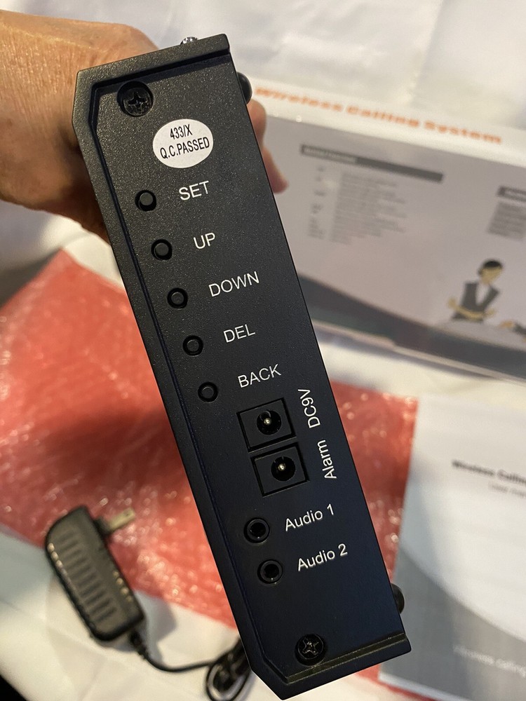 wireless calling system reciever model ZJ-39