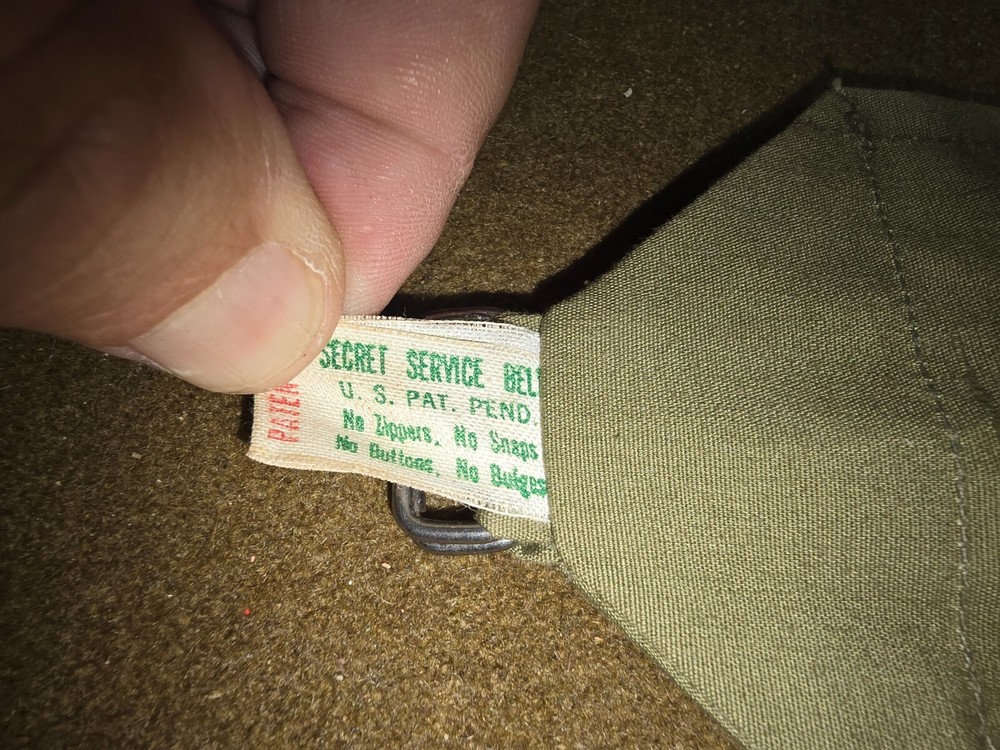 WWII US Army Money Belt by Schaffer