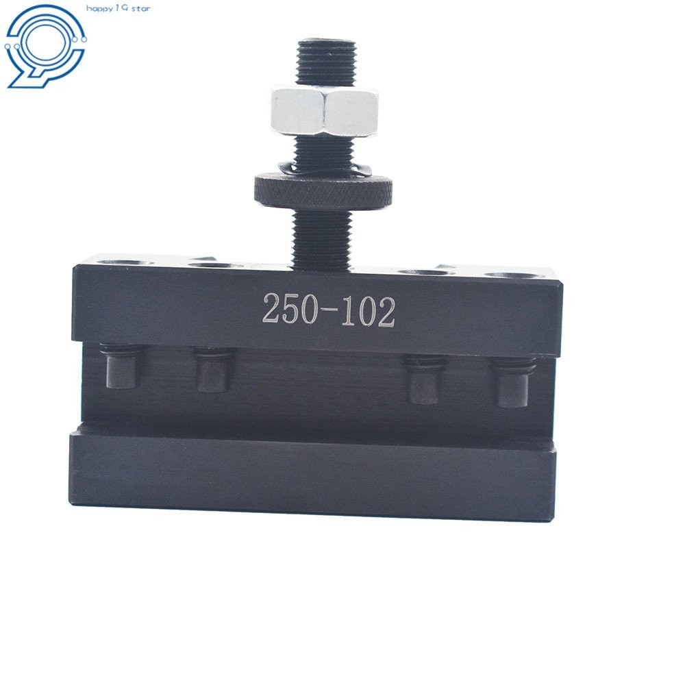 AXA 250-100 Piston Type Quick Change Tool Post Holder For Lathe 6-12" 6PC