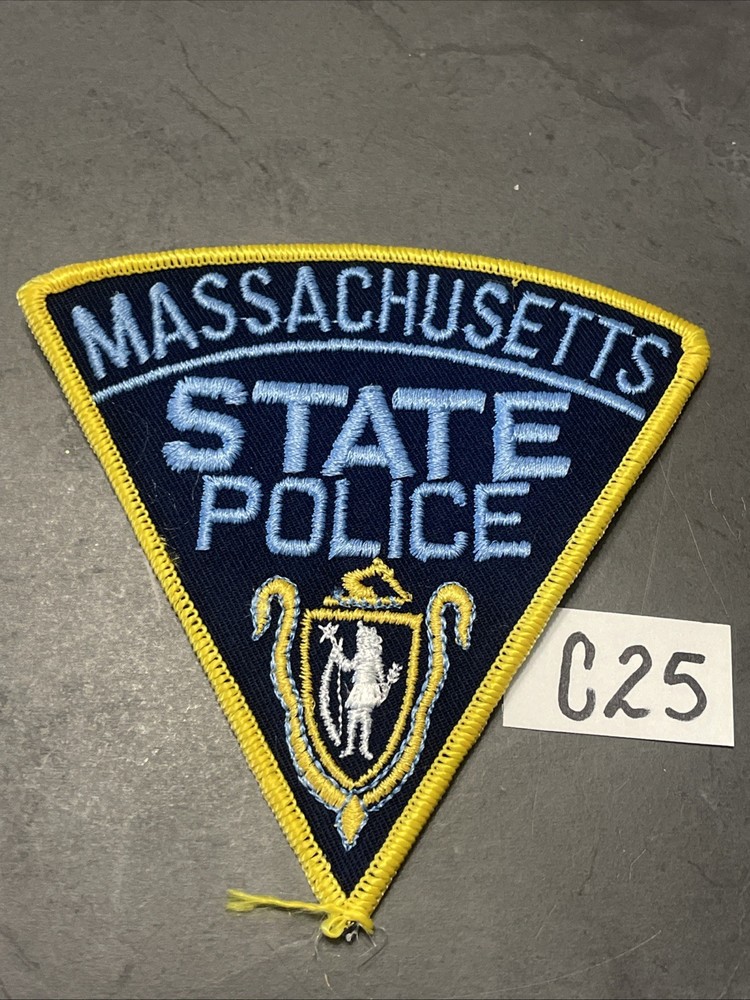Massachusetts State Police Patch - C25