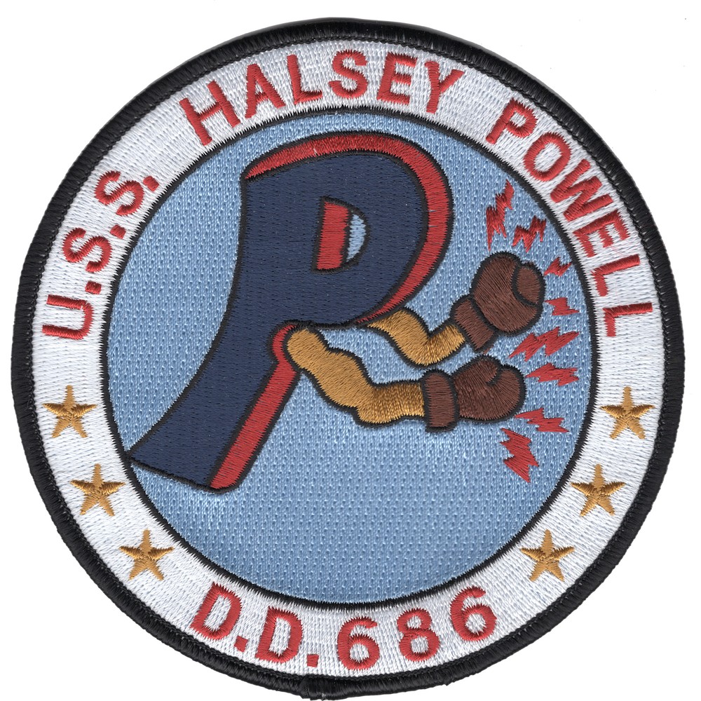DD-686 USS Halsey Powell - Version B