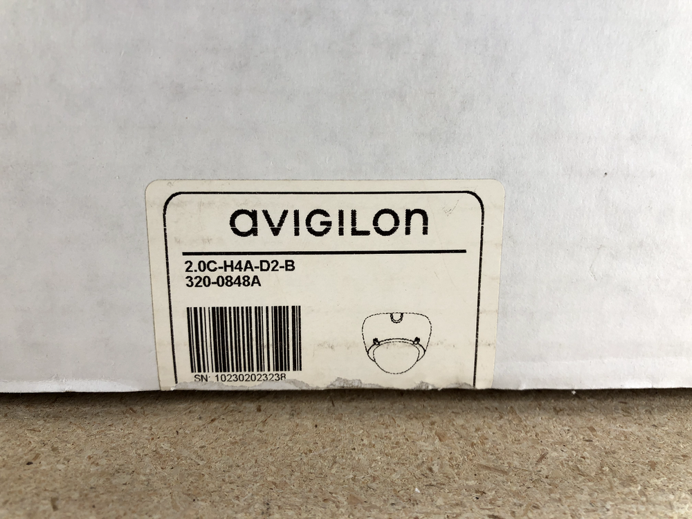 Avigilon 2.0C-H4A-D2-B Indoor Dome Camera