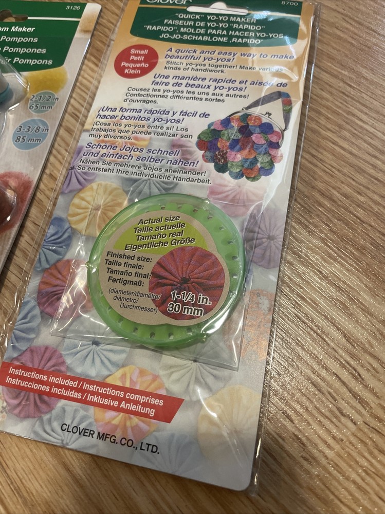 clover pom pom maker & Yo-yo Maker