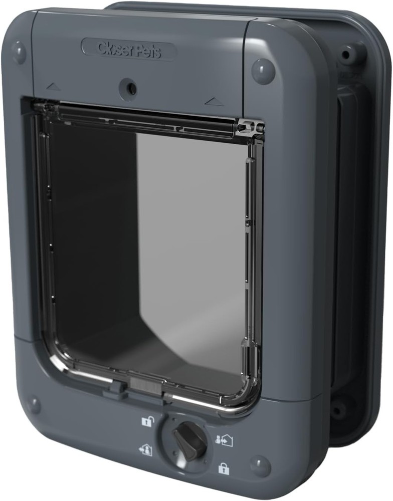 Microchip Activated Cat Flap 360 - and AVID Compatible, for Small to Medium ...