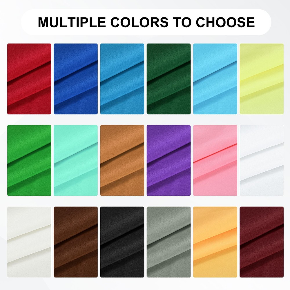 150x300cm Rectangle Tablecloth, Thickened Polyester Table Cloth Pure White