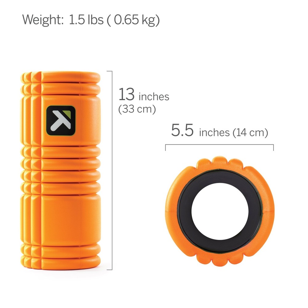 TRIGGERPOINT Performance Therapy Grid Foam Roller with Free Online Instructio...