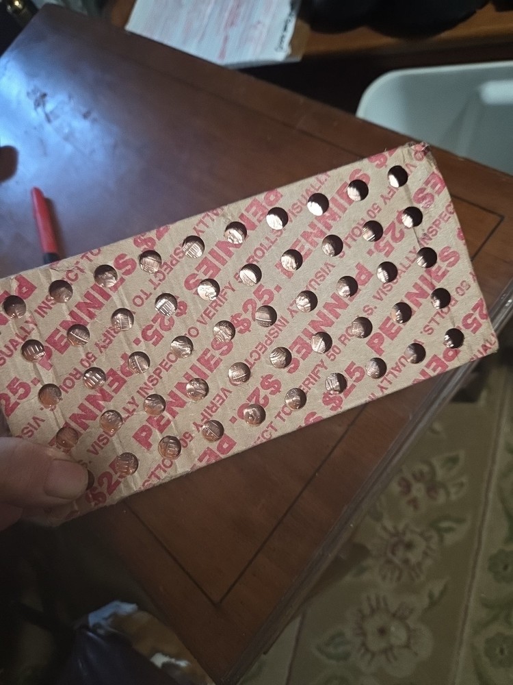 2023 P penny box sealed 50 rolls