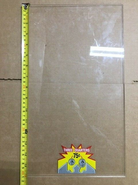 75 Cent Clear Panel Northwestern Capsule Vending Super 80 machine window globe