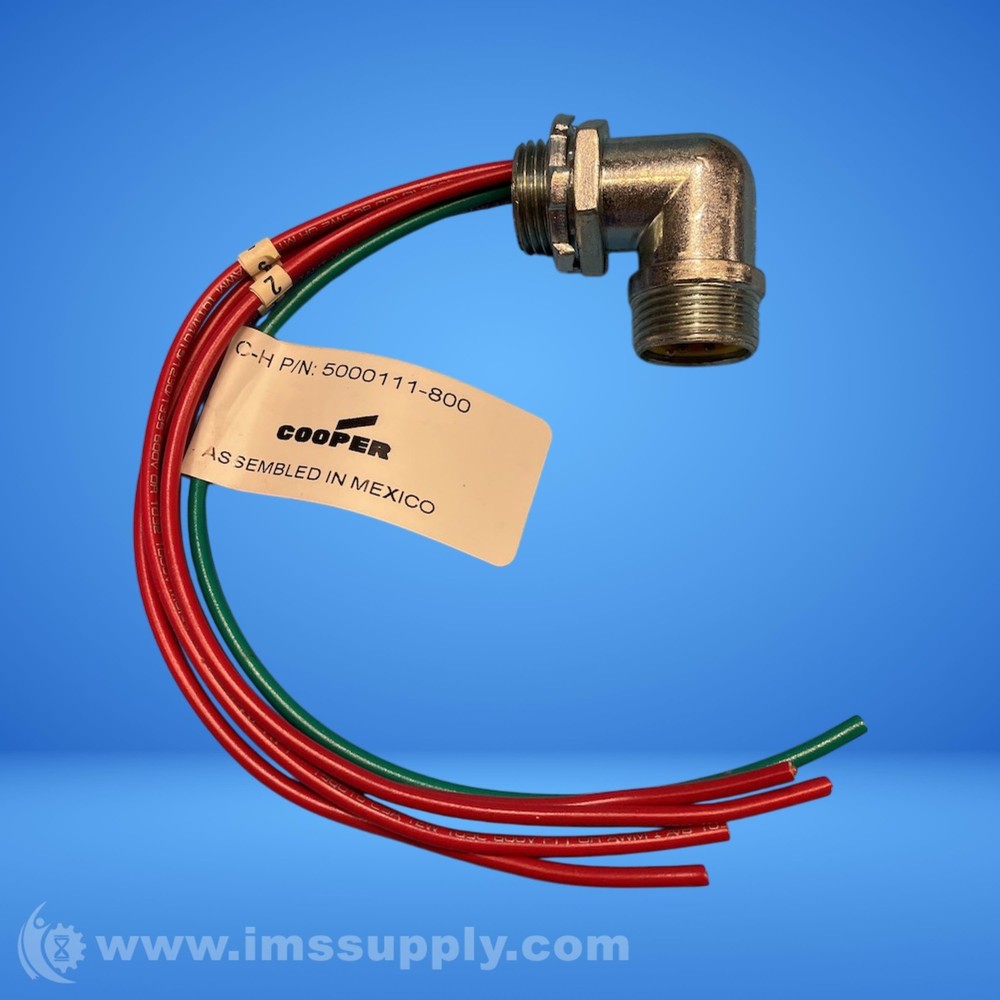 Cooper 5000111-800 Electrical Plug FNIP