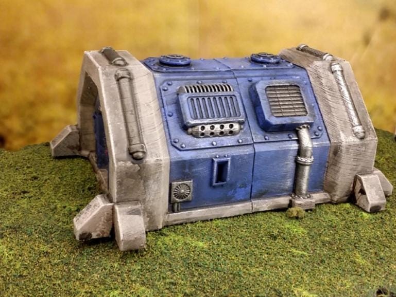 Sci-Fi Barracks Bunker