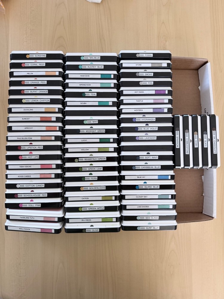 62 Simon Says Stamp Ink Pads + more