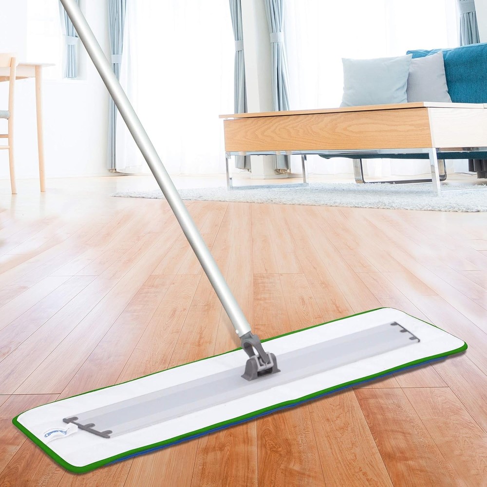 CleanAide All Purpose Super Absorbent Mega Microfiber Mop Pads for 24" Mop Plate