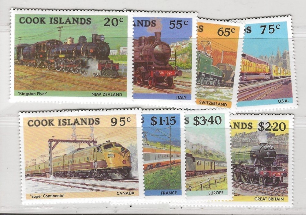 Cook Islands 858-865 NH