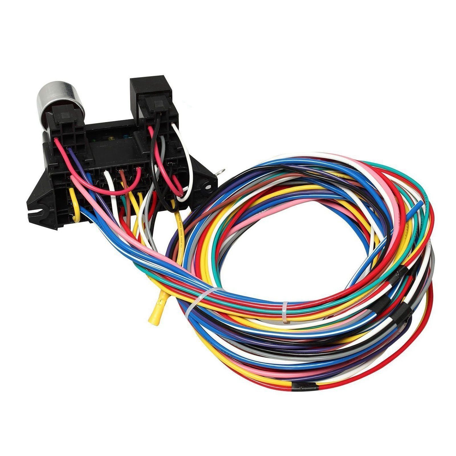 New 12 Circuit Universal Wiring Harness Muscle Car Hot Rod Street Rod XL Wires