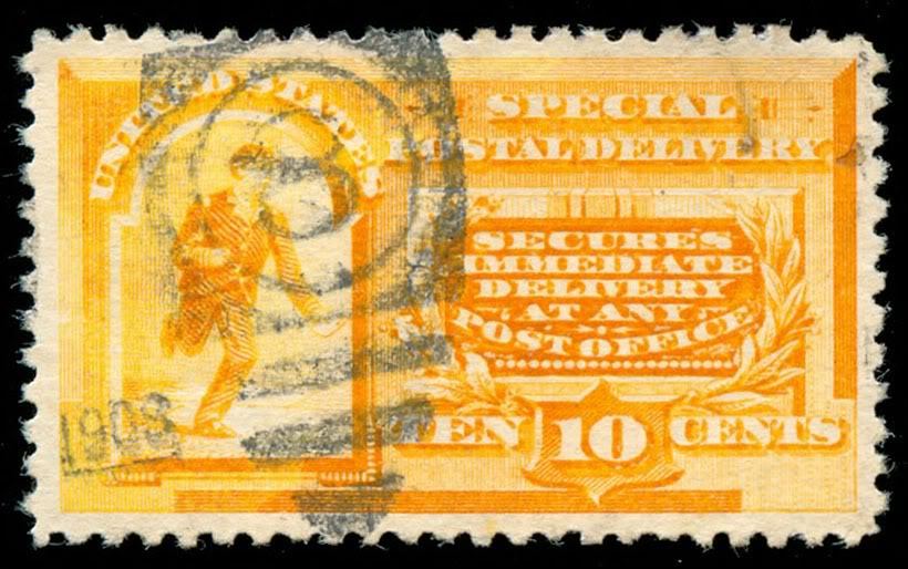 momen: US Stamps #E3 Used XF