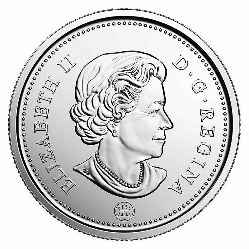 2020 Connecting Canada - Narwhal - BU UNC 25c Piece!!