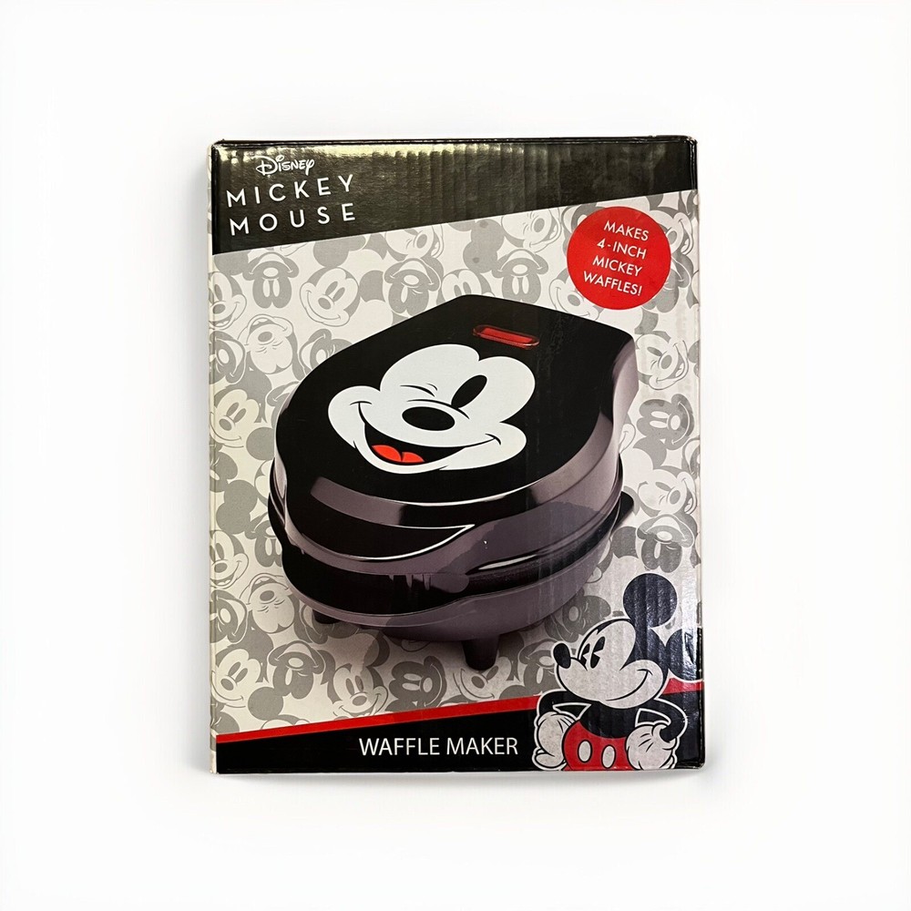 Disney's Mickey Mouse Waffle Maker Creates a 4-in. Round Waffle
