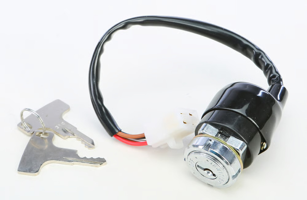 Emgo Ignition Switch - Models With Square End Plug Only Motorcycle 40-37600