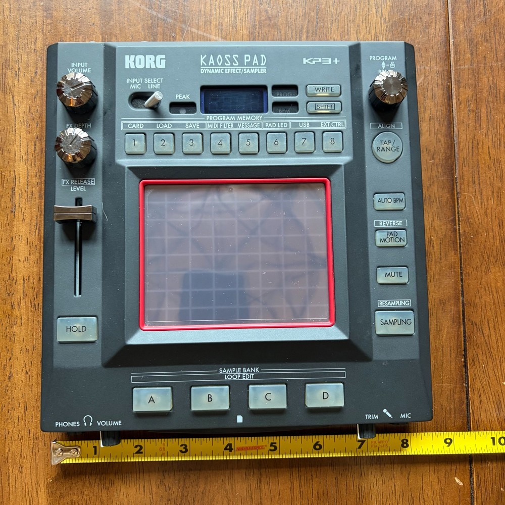 Korg Kaoss Pad 3 Plus (KP3+) Dynamic Effects and Sampler