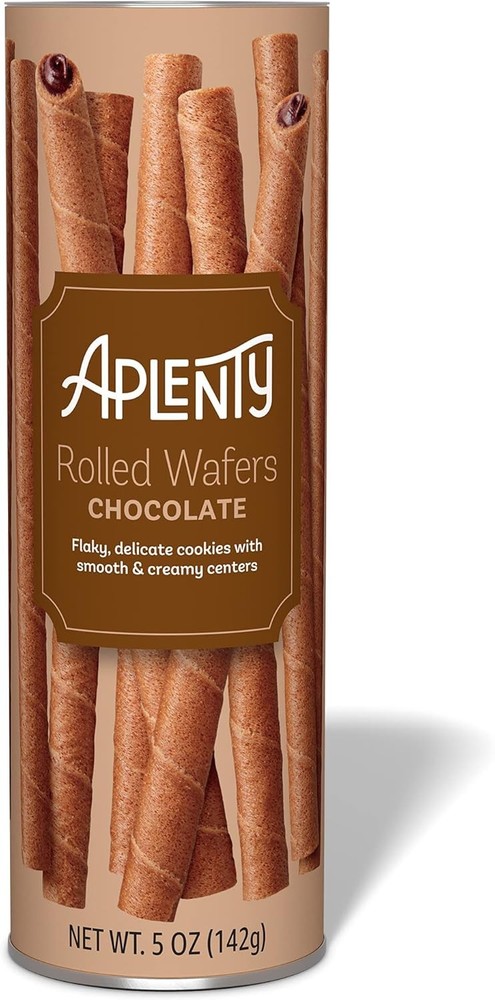 Chocolate Rolled Wafers