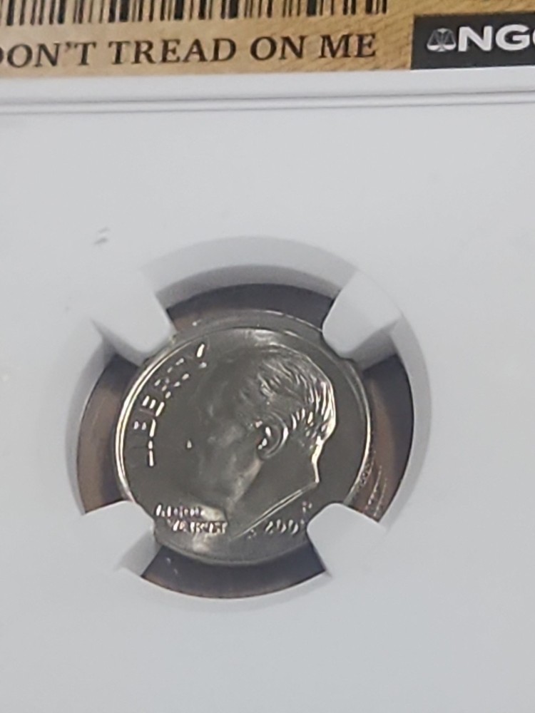2005-P Roosevelt Dime with Mint Error Uncirculated