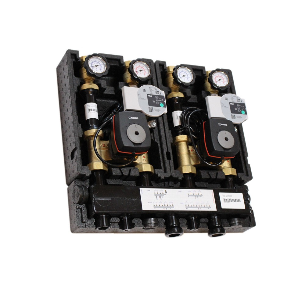 Pumpengruppen Set Two Mixed Heating Circuits Electronic Regulated Mixer Circuit