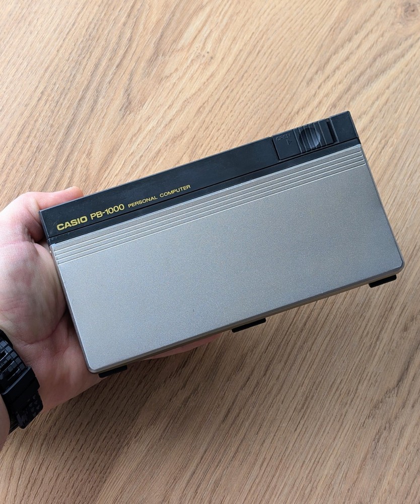 Vintage CASIO PB-1000 Pocket Personal Computer Tested READ!