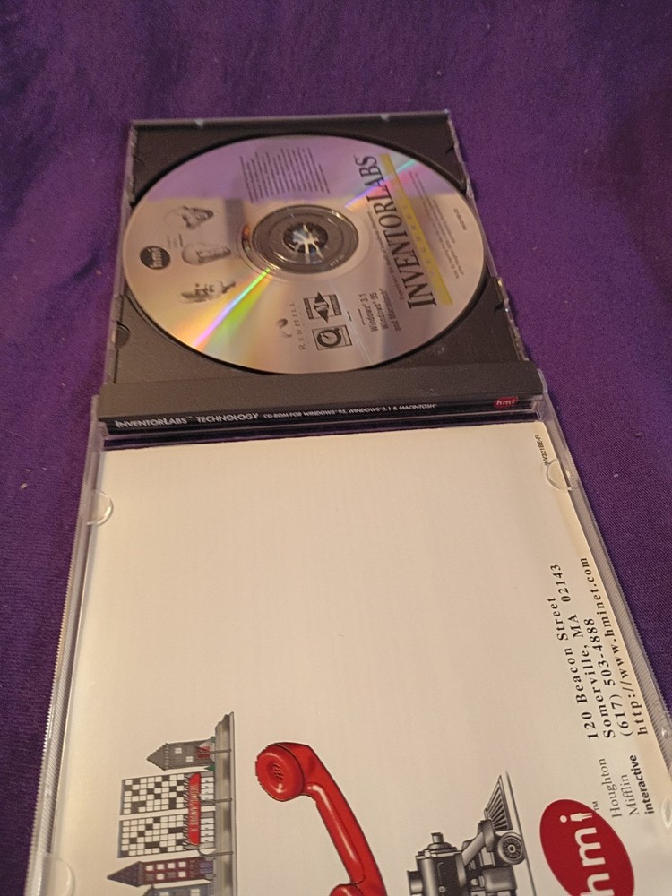 Inventor Labs: Technology PC MAC CD famous Inventors Labs Hidden Object Game