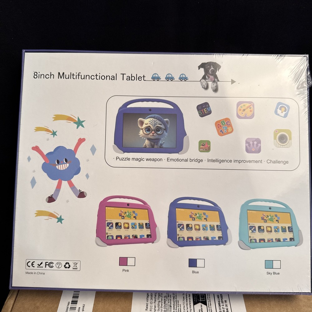 8 Inch Multifunctional Tablet, Mini Games